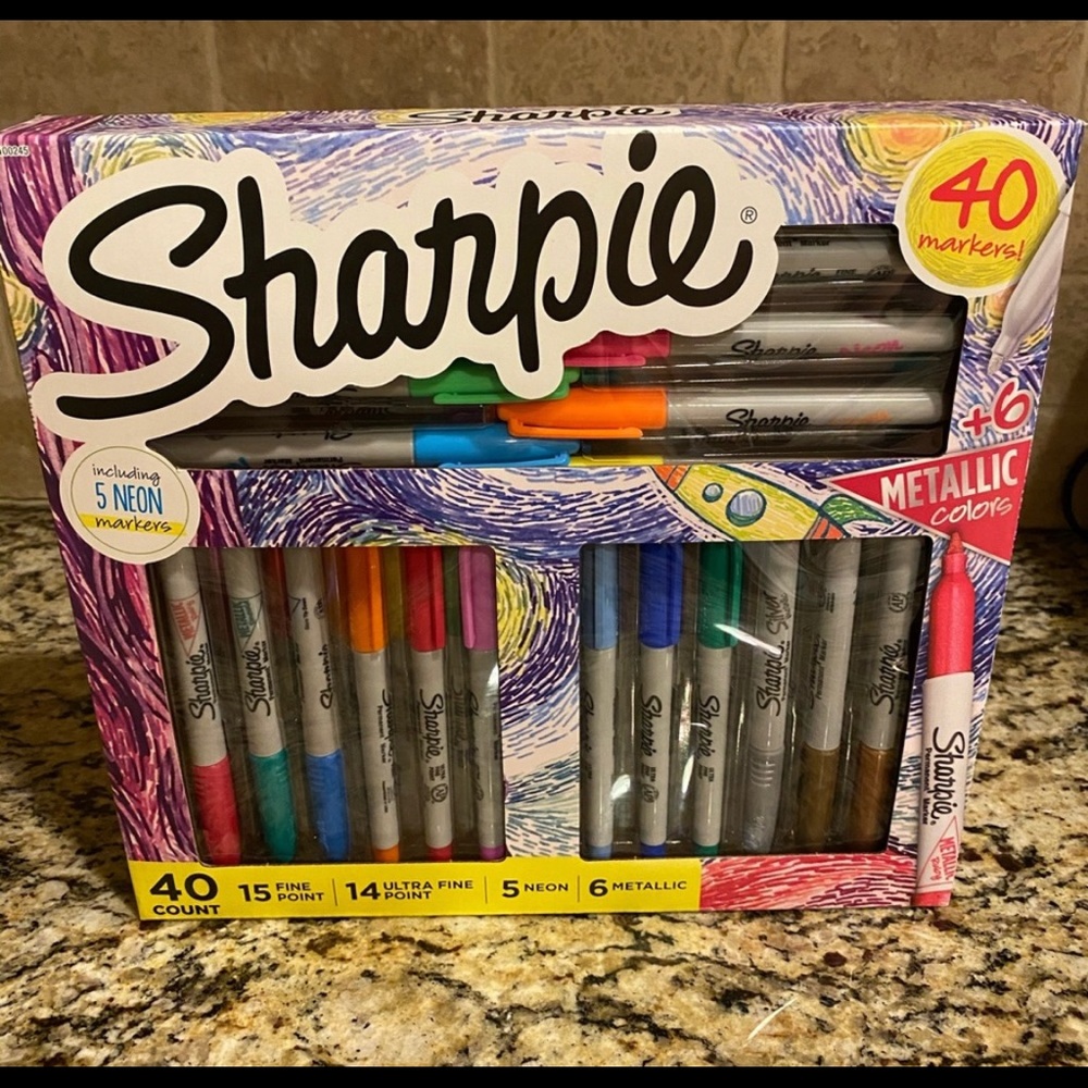40pc Sharpie set